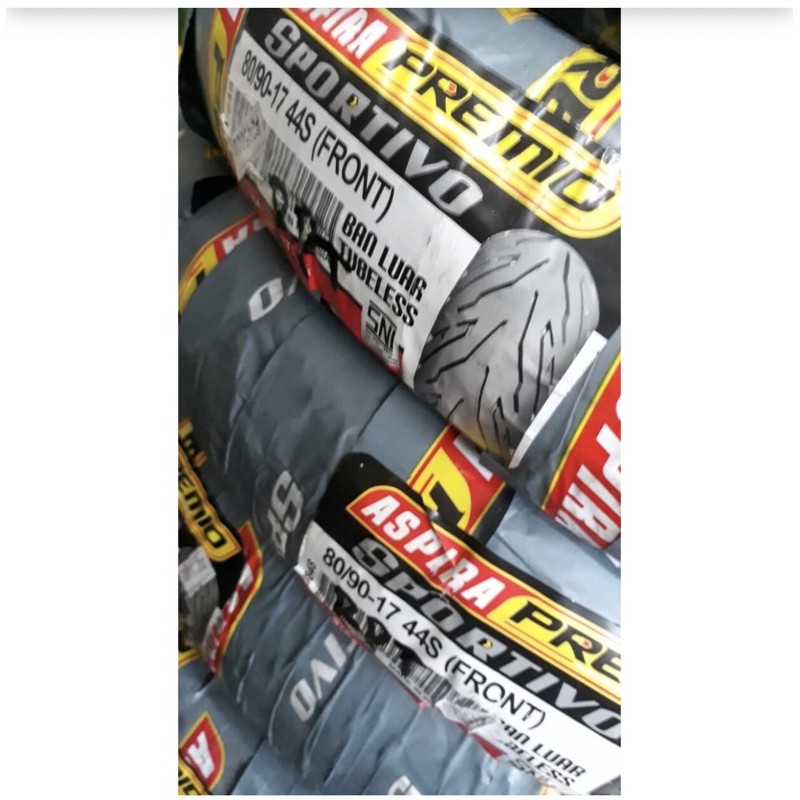 Ban luar tubles aspira premio 80/90-17