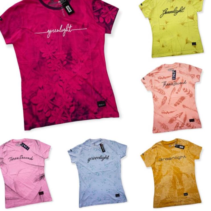 KAOS WANITA / KAOS 3SECOND CEWEK / KAOS THREE SECOND / KAOS CEWEK / KAOS WANITA / KAOS PENDEK / KAOS