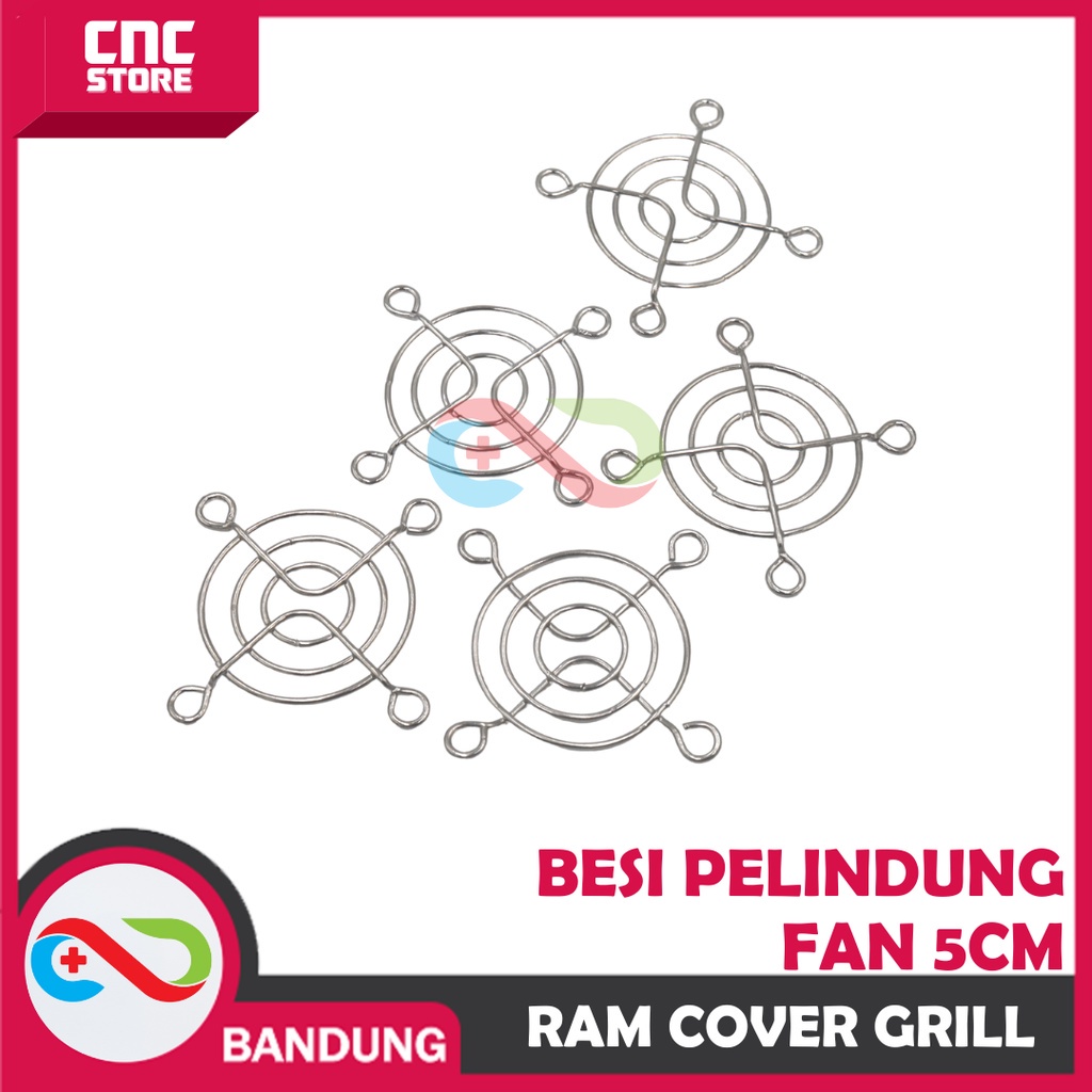 RAM COVER GRILL FAN 5CM PELINDUNG FAN TUTUP FAN KIPAS 5X5 CM