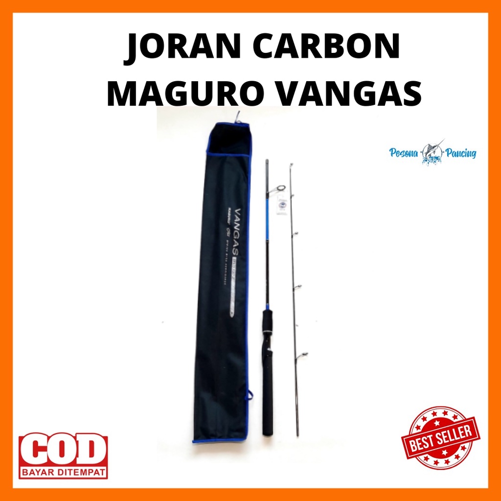 Joran Pancing Carbon Hollow MAGURO VANGAS 150-180 Action MEDIUM LIGHT Spesial Tournament