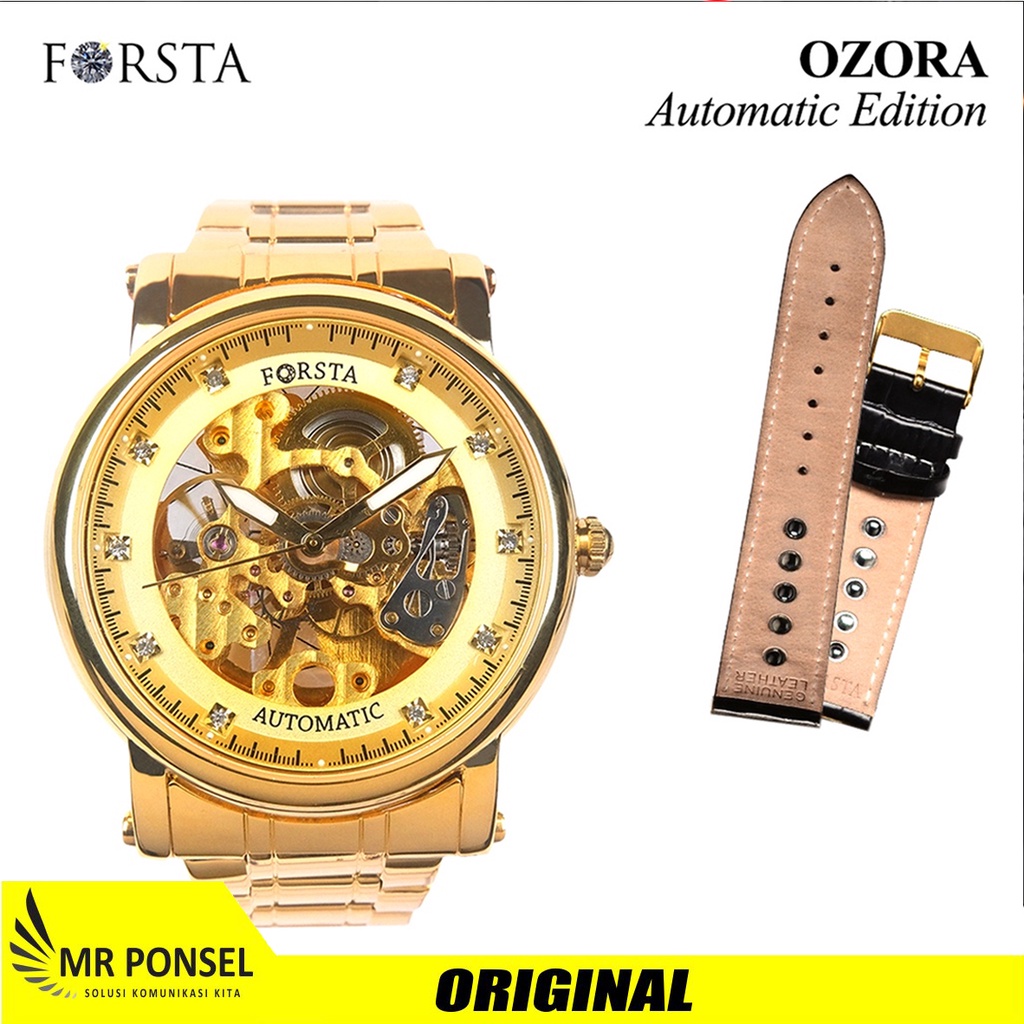 JAM TANGAN FORSTA OZORA AUTOMATIC EDITION ORIGINAL FORSTA PRIA WANITA