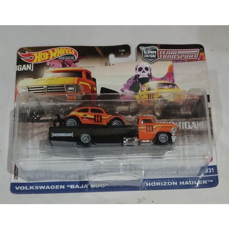 hot wheels baja bug horizon hauler team transport
