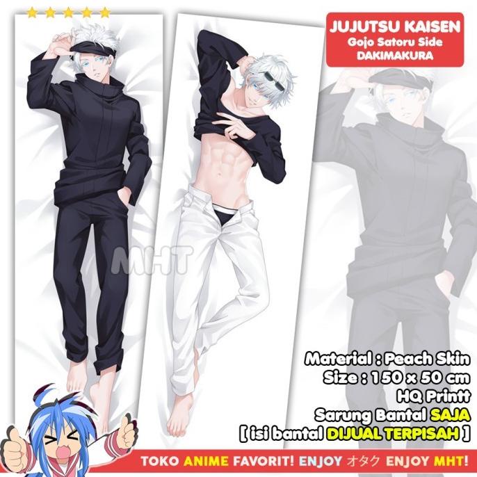 SARUNG BANTAL ANIME DAKIMAKURA JUJUTSU KAISEN : GOJO SATORU SIDE SDFDS3155