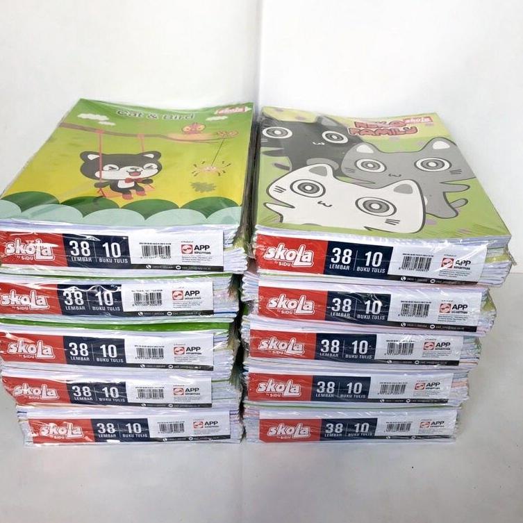 

Terbaru.. Buku sidu 38 lembar per pak.1 pak isi 10 buku.