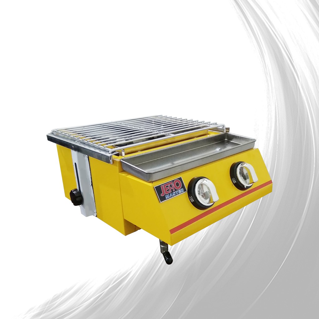 JEHO Master Alat Pemanggang Gas 2 Tungku