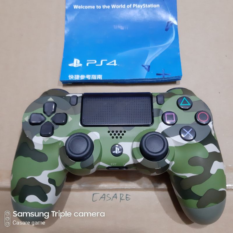 Stik PS4 Ori Mesin Stick Versi Light Bar / Non Light Bar