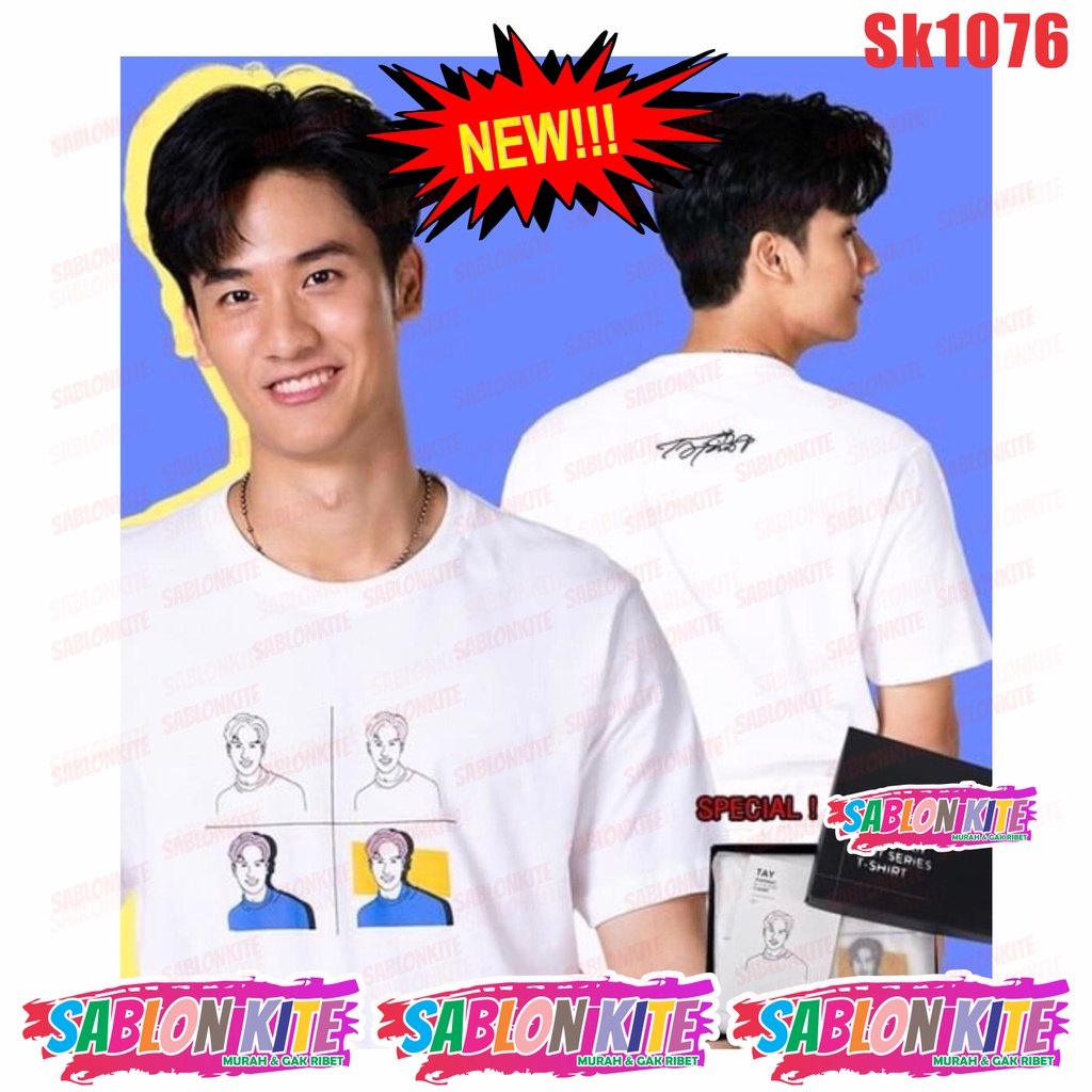 MURAH!!! KAOS TAY TAWAN SK1076 UNISEX COMBED 30S