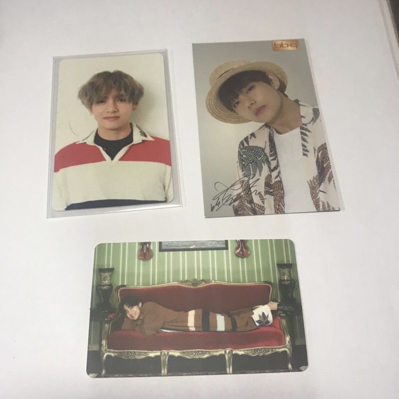 PC BTS V TAEHYUNG LY HER V, BE DELUXE & BBQ CHICKEN