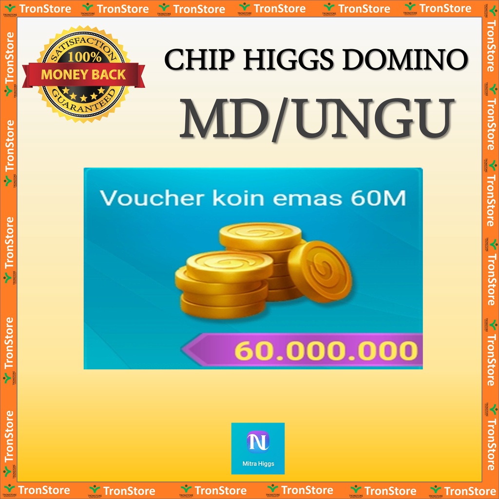 PROMO DISKON JUAL CHIP HIGGS DOMINO MD UNGU TERMURAH 30 - 200 M