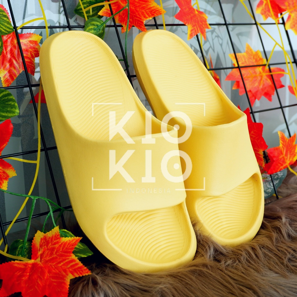 Sandal Slop wanita  sandal kamar mandi berbahan sandal wanita  Sendal Slop Wanita Karet modern korea Style slip on anti Slip