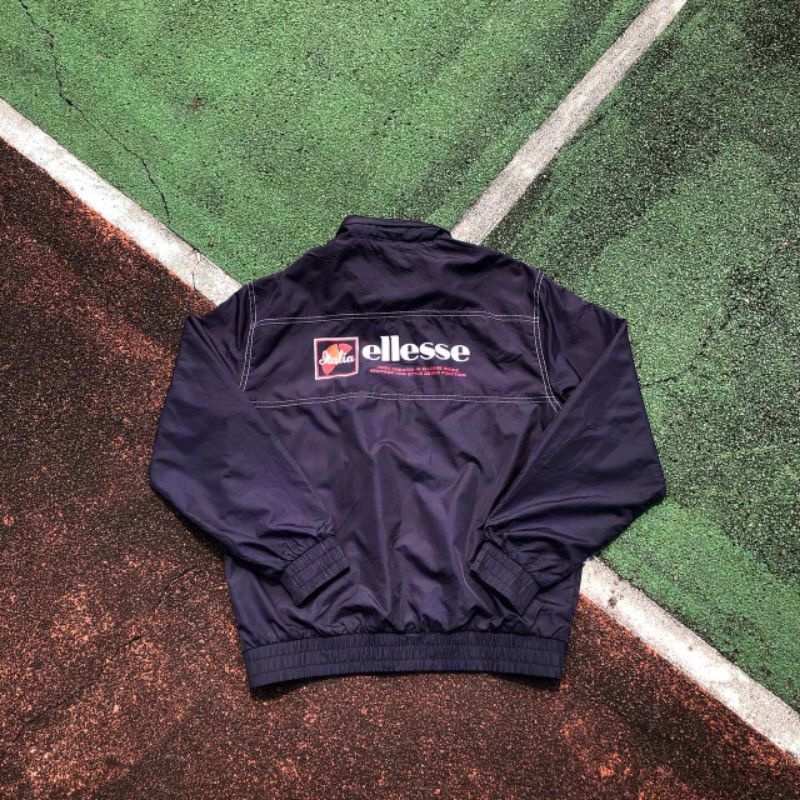 Jaket Ellesse Big Logo Windbreaker Vintage