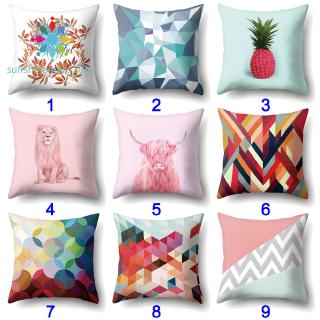 Sm01 Sarung  Bantal  dengan Bahan Halus dan Motif Garis 