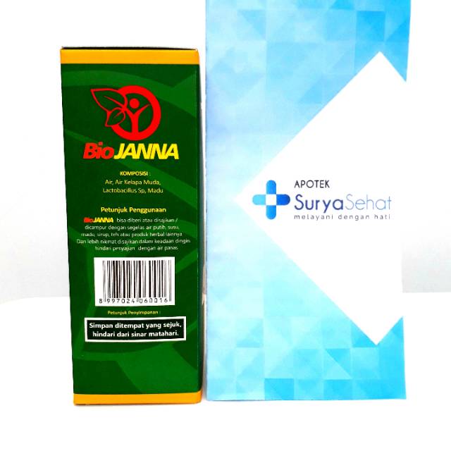 Biojanna 330ml Formula Probiotik Fermentasi Air Kelapa