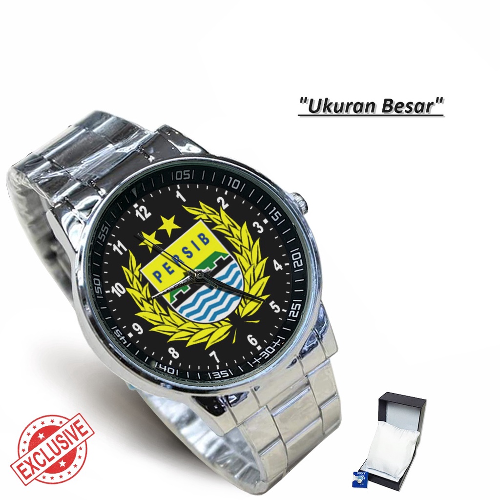 Jam Tangan Rantai Couple PERSIB BANDUNG - 05 (Awesome)