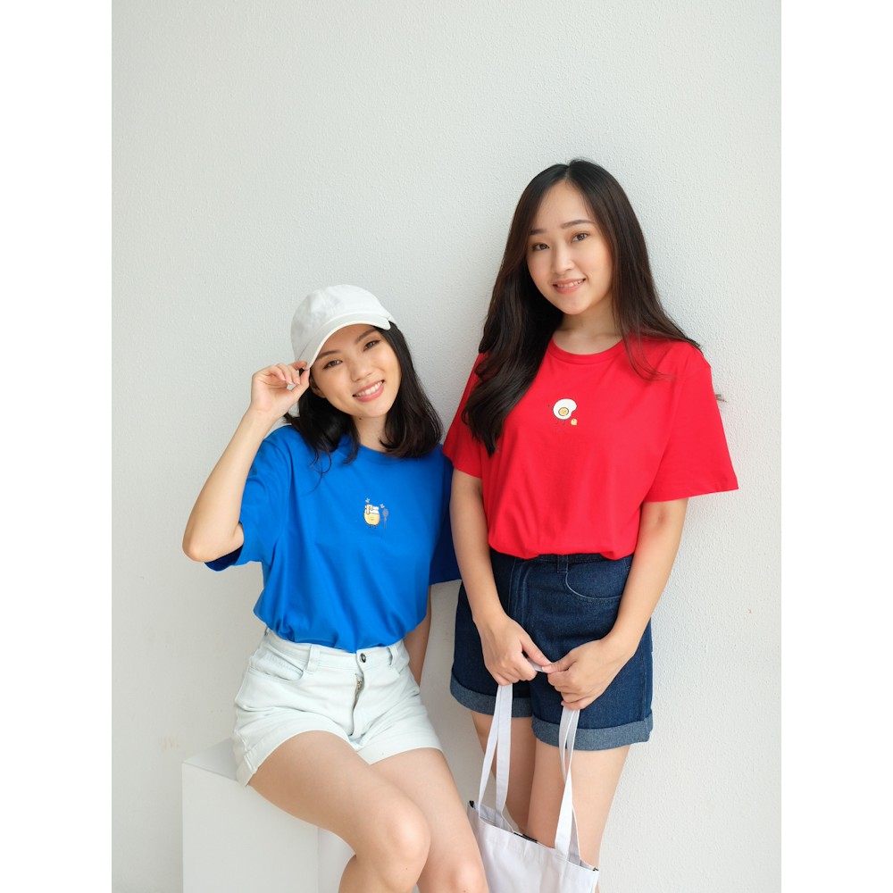 Kadaka T-0348 Kaos Tshirt Korea Foodies Super Cute