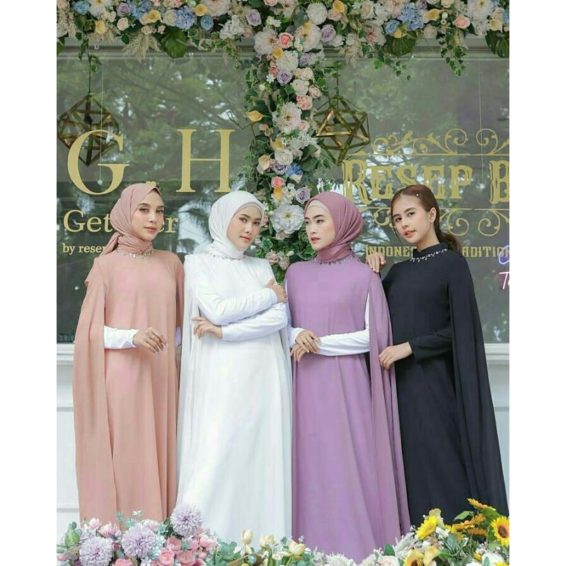 dress kaftan-Dress wanita - Gamis Wanita