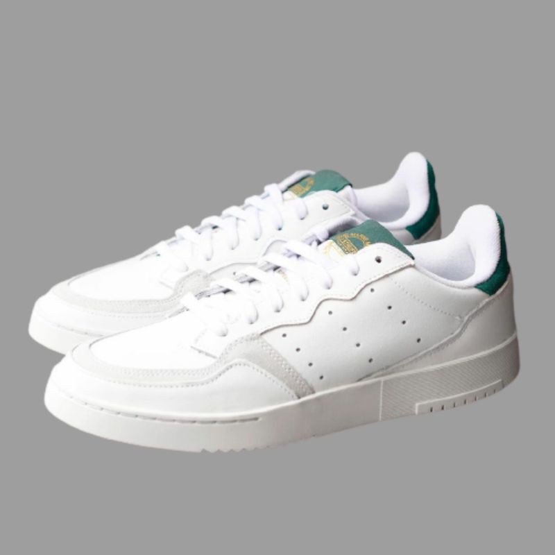 SEPATU ORIGINAL ADIDAS SUPERCOURT WHITE COLLIGIATE GREEN
