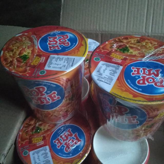 

Pop mie kuah pedas dower rasa ayam pedas 75gr