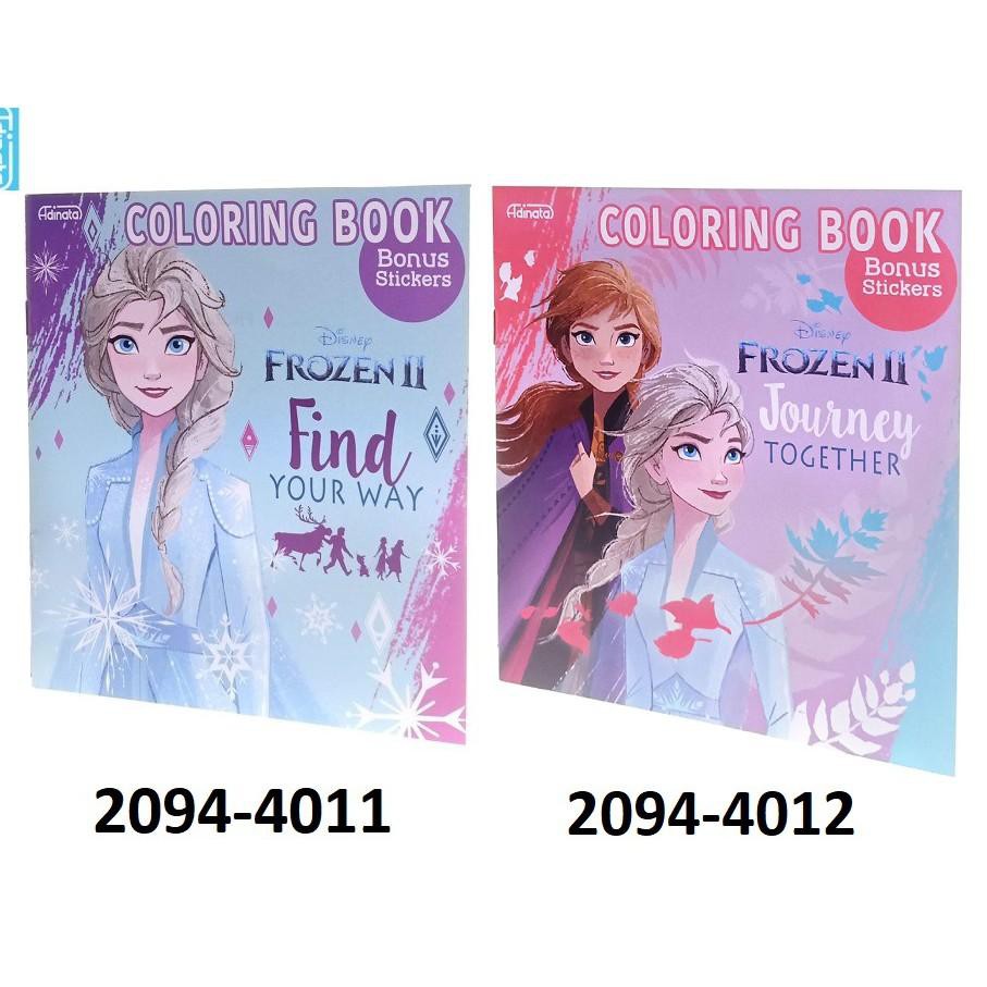 Pn8Code Coloring Book Frozen Small / Buku Mewarnai Adinata B0002(promo)C9L7