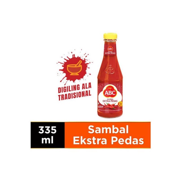 

ABC Chili saus extra pedas 335ml