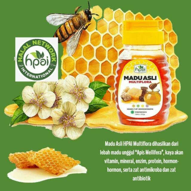 

MADU ASLI mitiifloral_hnihpai_herba_halal.shop