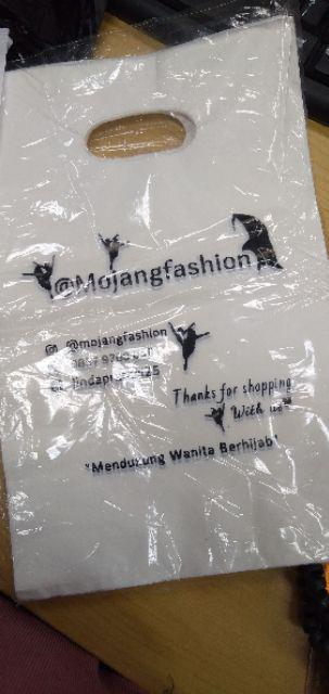 Plastik Sablon Plong Hd Ukuran 20x30 Free Desain