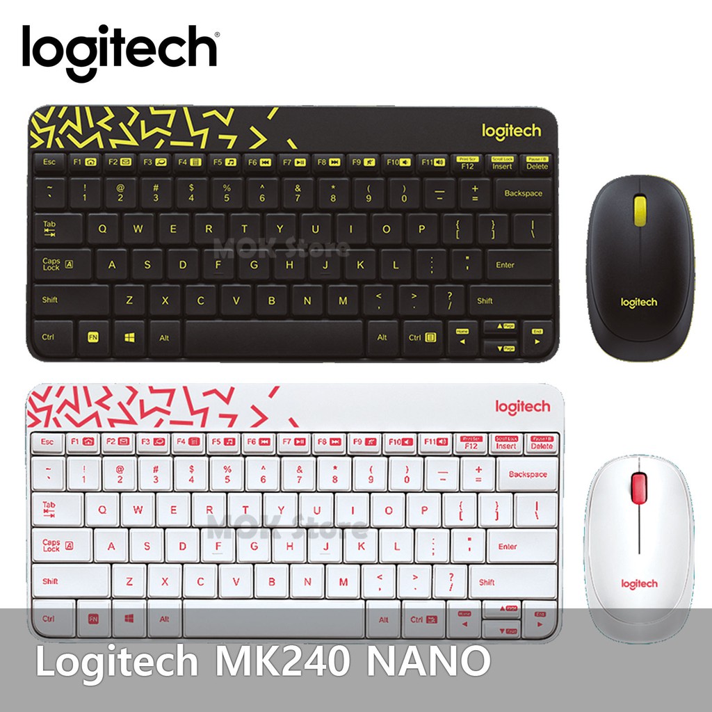 Keyboard Mouse Combo Logitech MK240