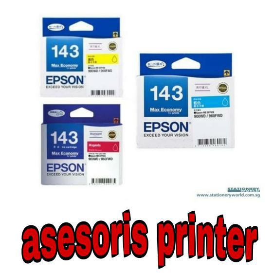 

TINTA PRINTER EPSON 143 COLOUR ORIGINAL