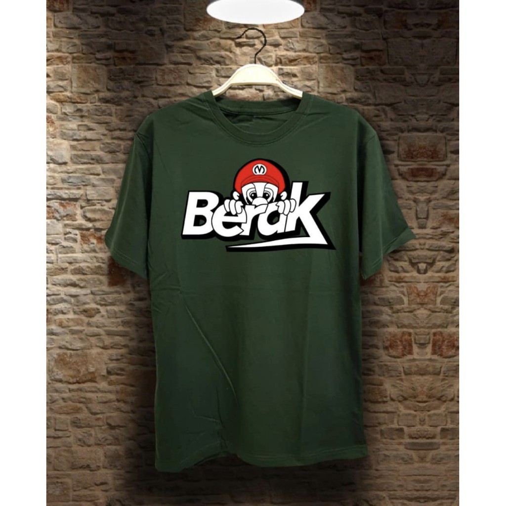 Kaos Distro Berak / KAOS PRIA / ATASAN PRIA WANITA / TSHIRT PRIA