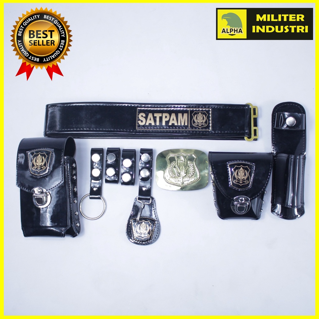 Sabuk Kopel Security Satpam Lengkap Fullset - KS01