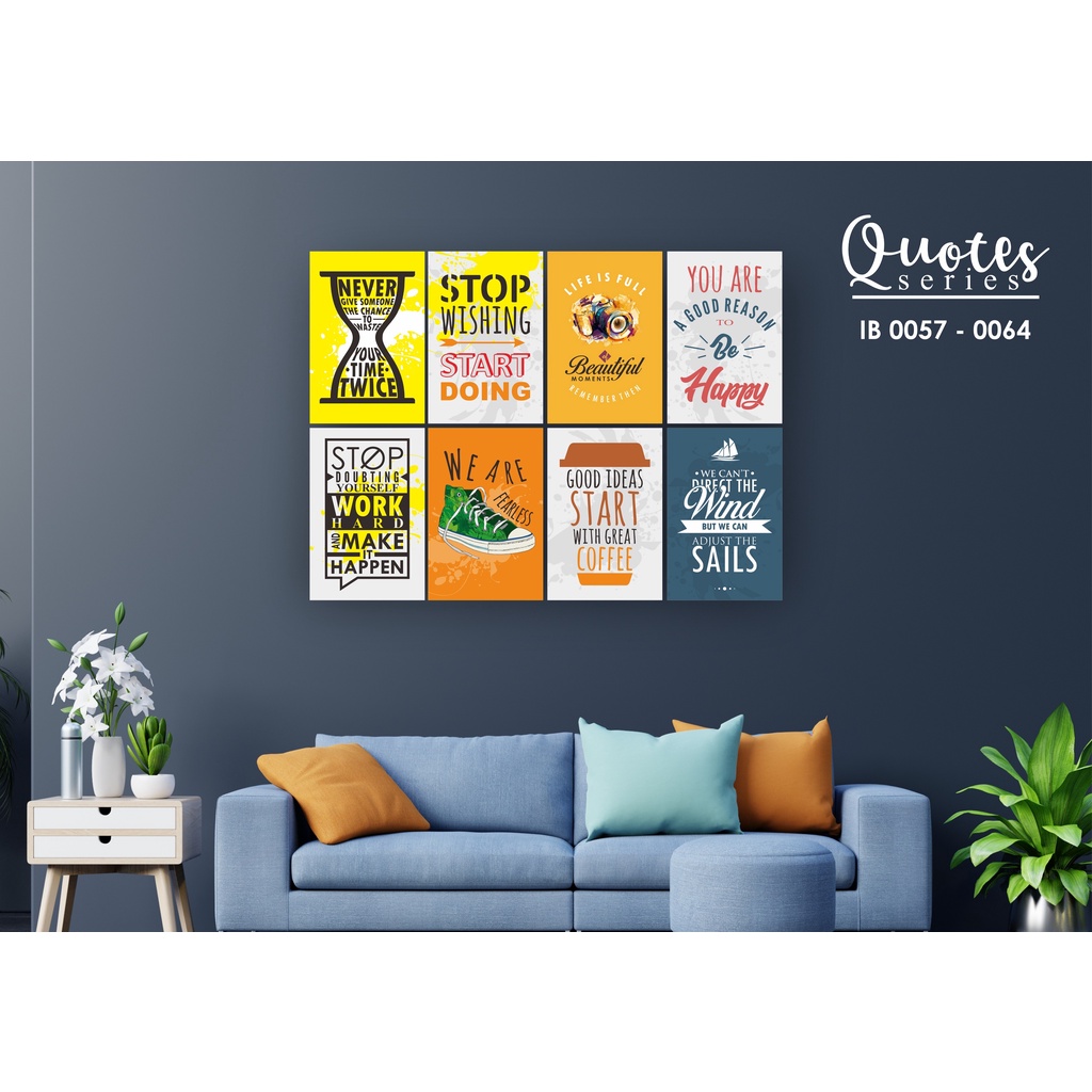 POSTER KAYU KATA-KATA BIJAK/QUOTES