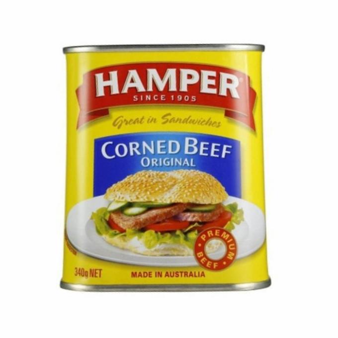 

hamper cornet corned beef original 340gr ---Termurah---