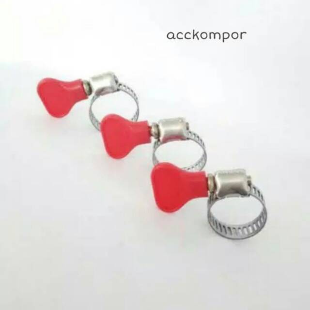 Klem selang kompor | pengikat klem selang gas