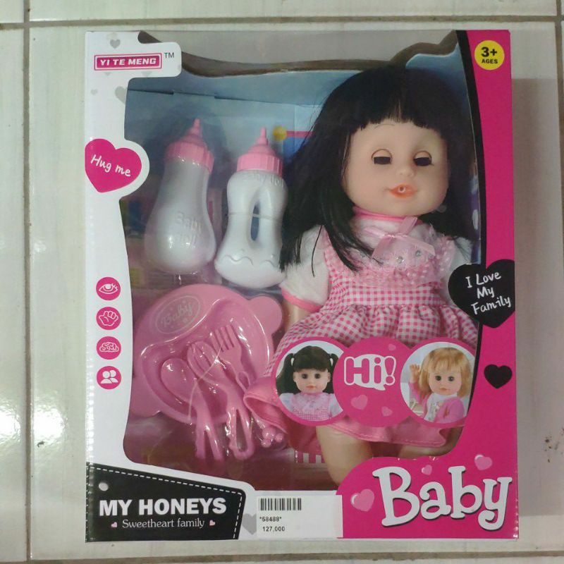 BONEKA BAYI LOVELY BABY / boneka my honey / boneka minum / boneka nyanyi / boneka pipis