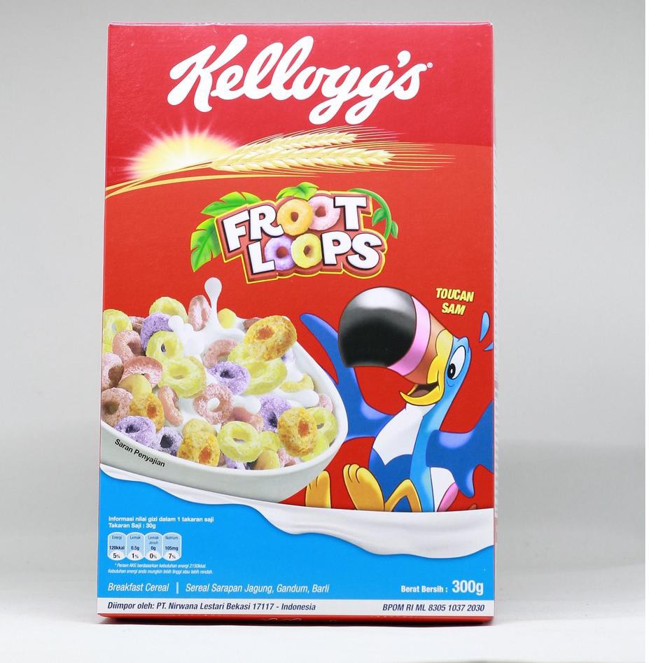 

*New* ⇣ Kellogg'S Froot Loops 300Gr ⇯ Terlaris dan Termurah!!