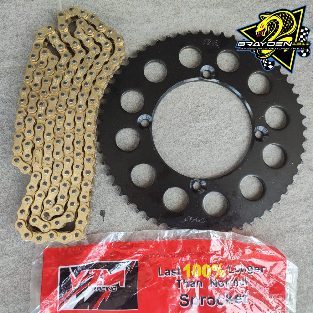 GEAR BELAKANG KLX DTRACKER KLX BF 46 48 50 52 53 54 55 56/GEAR BELAKANG KLX SSS VZM