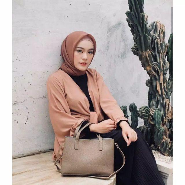 OUTER CROP RUFLE / OUTER WANITA JUMBO-millo