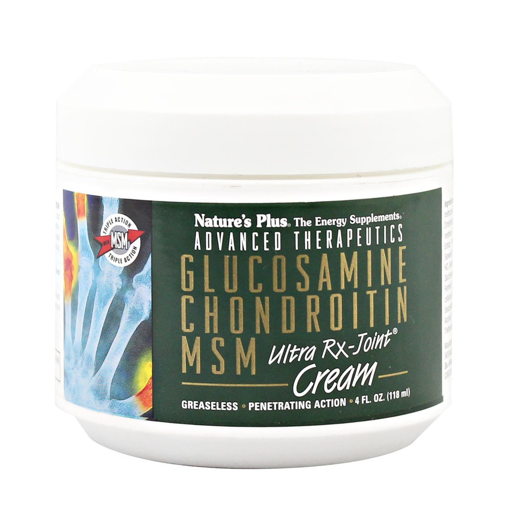 Jual Natures Plus Ultra RXJoint Glucosamine ChondroitiN Cream Original 118 ml Shopee Indonesia