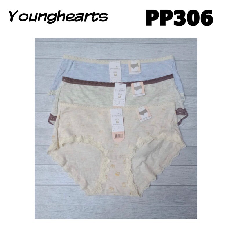 PP306 panty pack viscose midi younghearts M