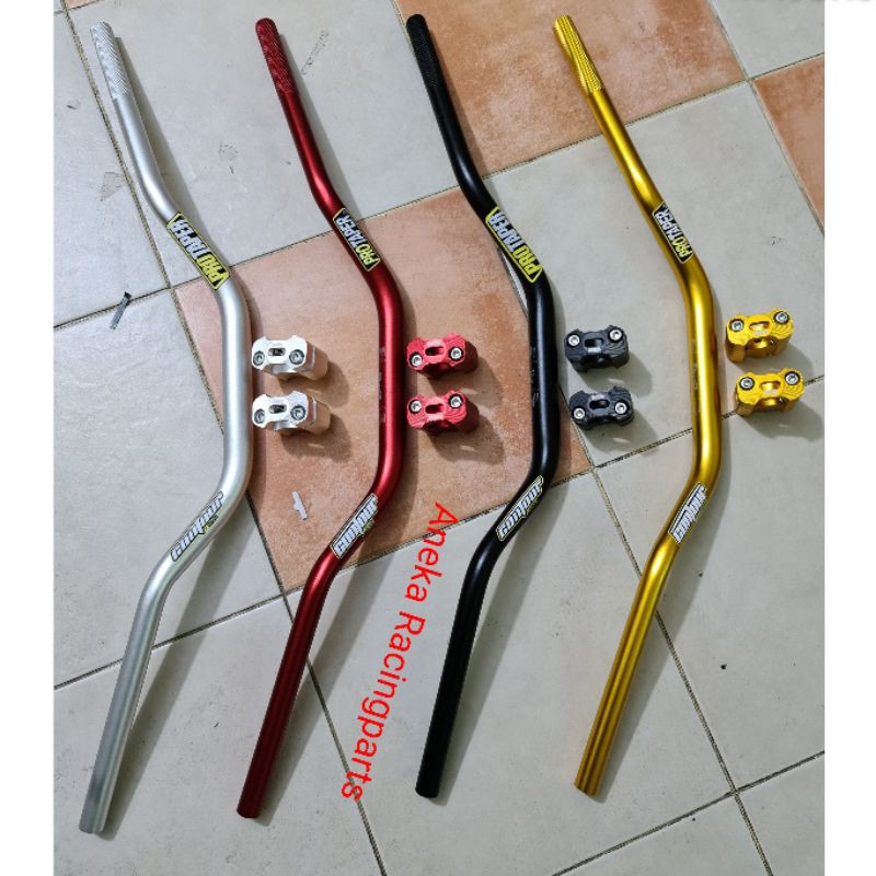 stang fatbar protaper model tinggi satu set riser universal motor klx crf pcx vixion dll