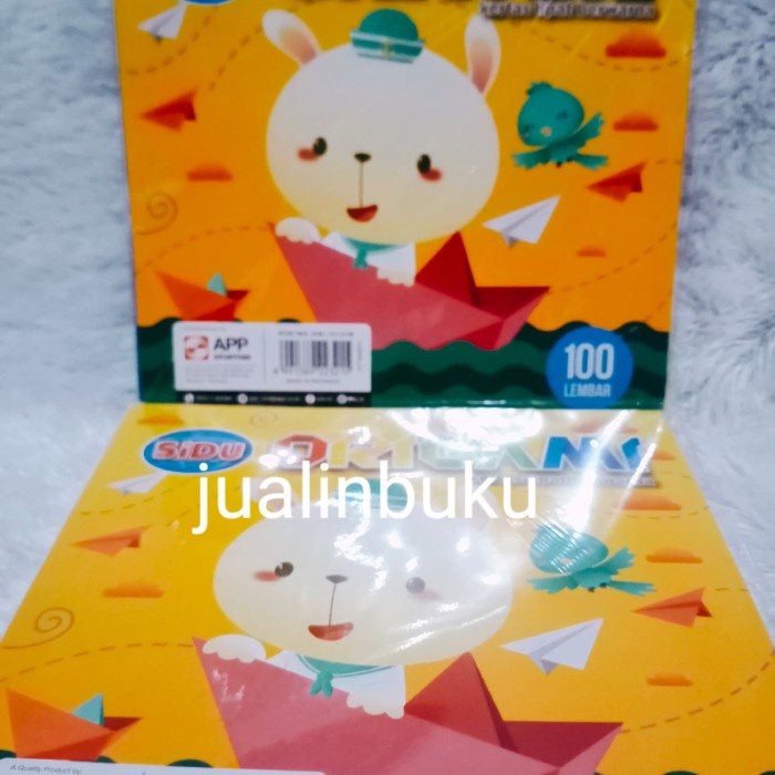 

Senikertas- Kertas Origami Sidu 100 Lembar - Beraneka Warna -Kertas-Seni.