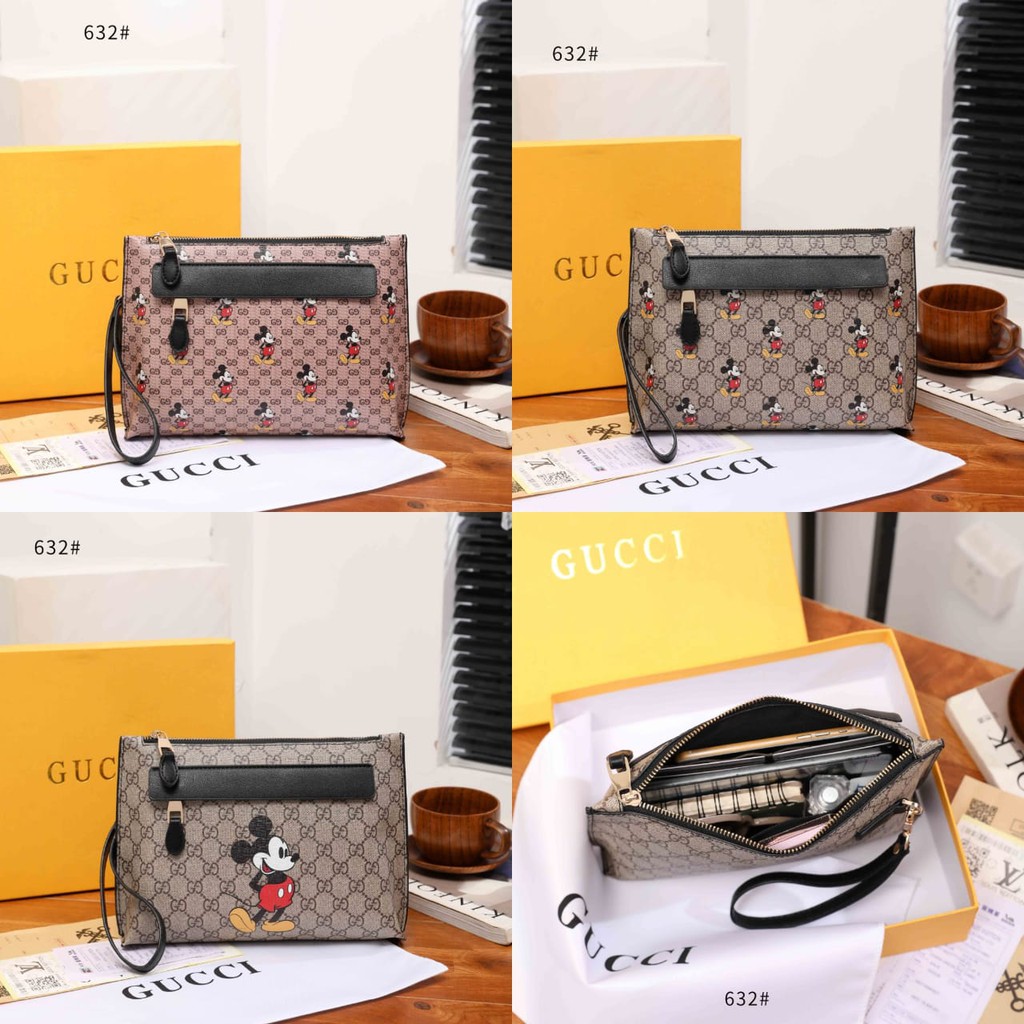 gucci mickey clutch