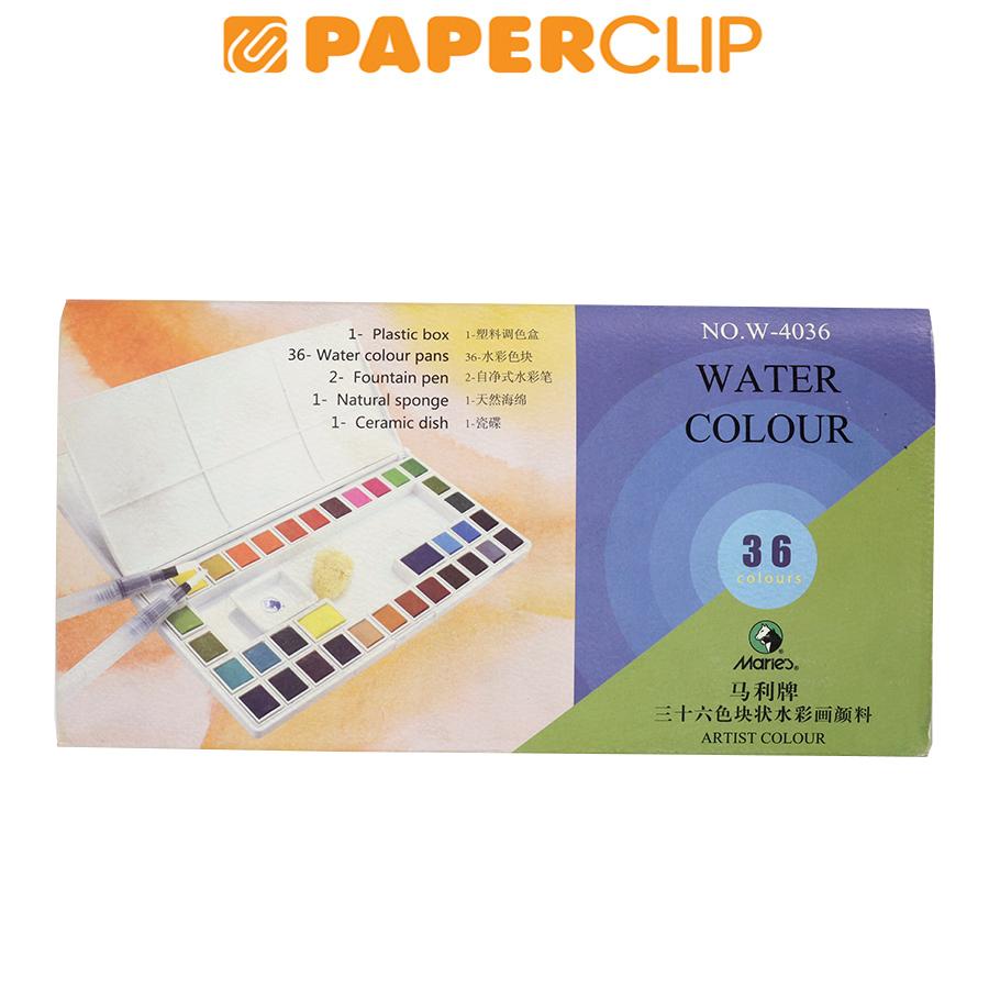 

WATERCOLOR SOLID MARIES W-4036 36C