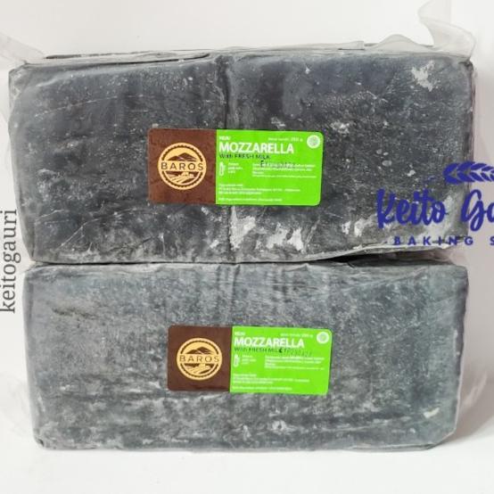 

Keju Black Mozzarella 2 Kg Mozza Hitam Melted Cheese
