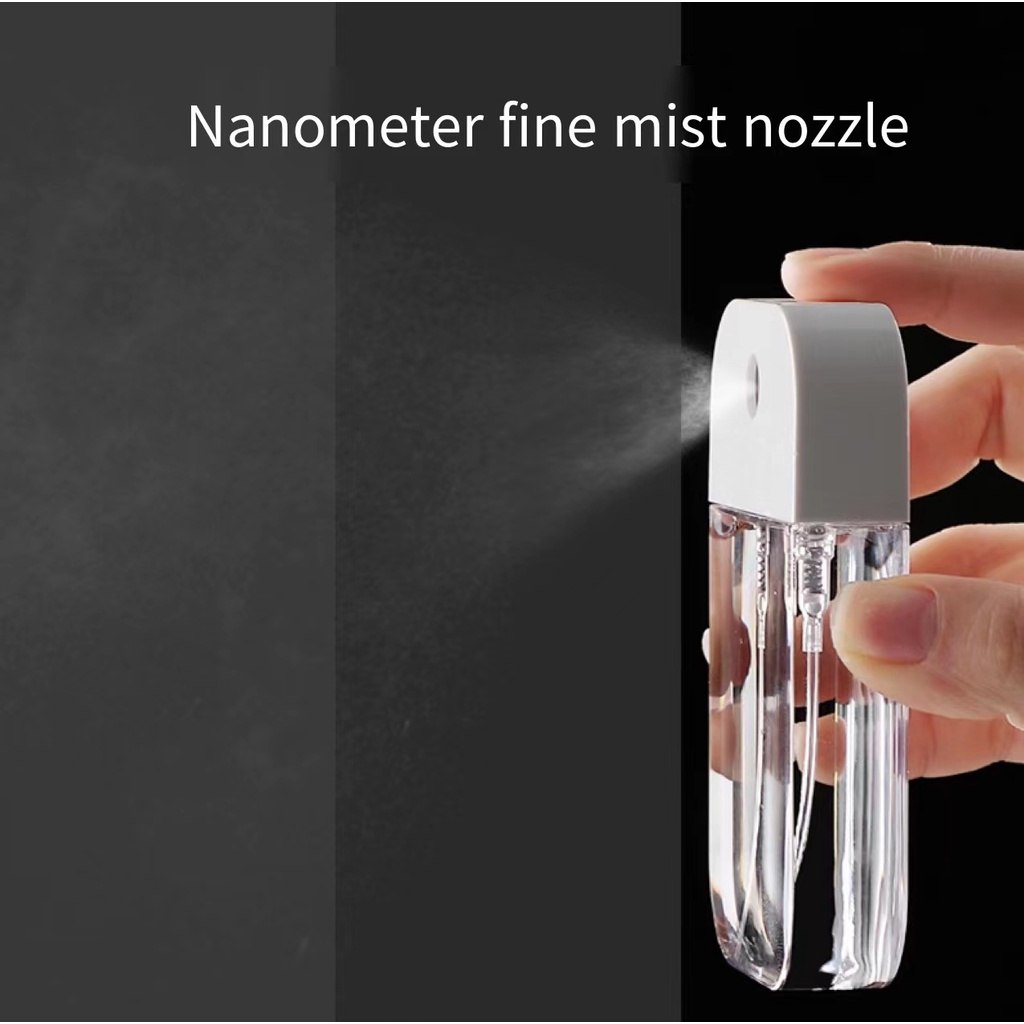 Portable Spray Bottle Pocket Botol Parfum Refill Perfume Body Cologne Face Mist Botol Semprot Kotak 50ml