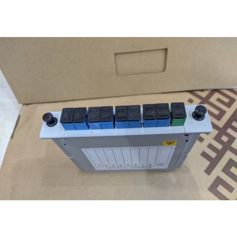 Passive Splitter PLC BOX 1:8 SC UPC Fiber Optic