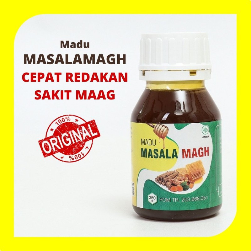 Madu Maag Asam Lambung MADU MASALAMAGH Original Obat Lambung Dan Maag Kronis Asli Dari BPOM