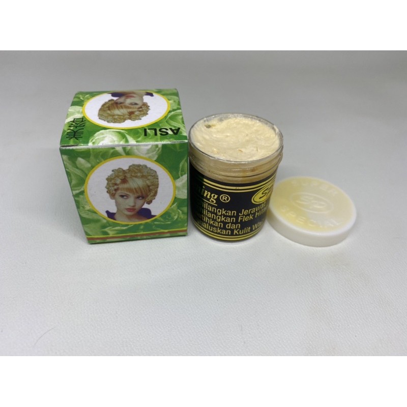 (ECER ) Cream SP HIJAU tutup PUTIH Original