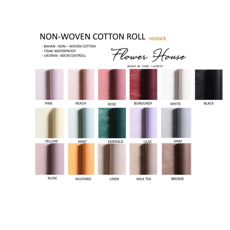 

Kertas Tissue Roll Non Woven Cotton Roll