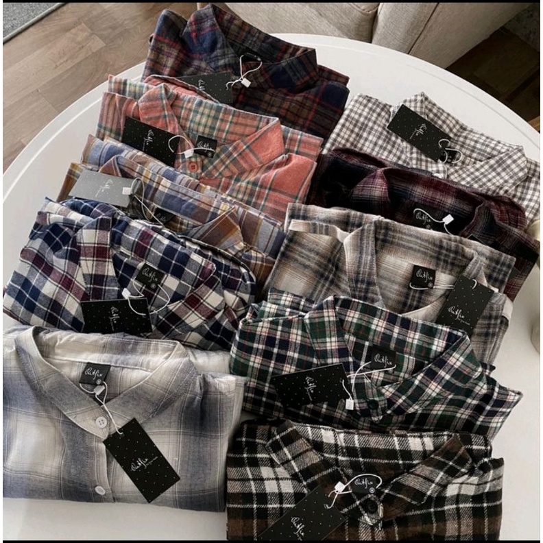 Adyra Tunik Flanel By Outfix